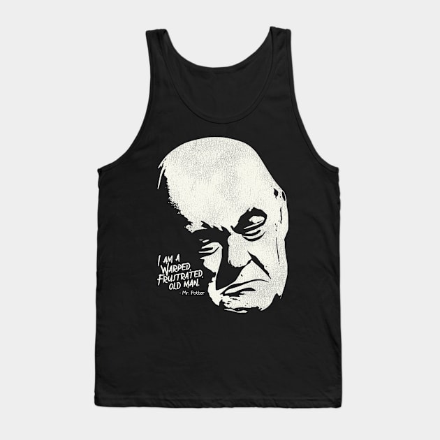 Potter: Warped, Frustrated, Old Man Tank Top by darklordpug